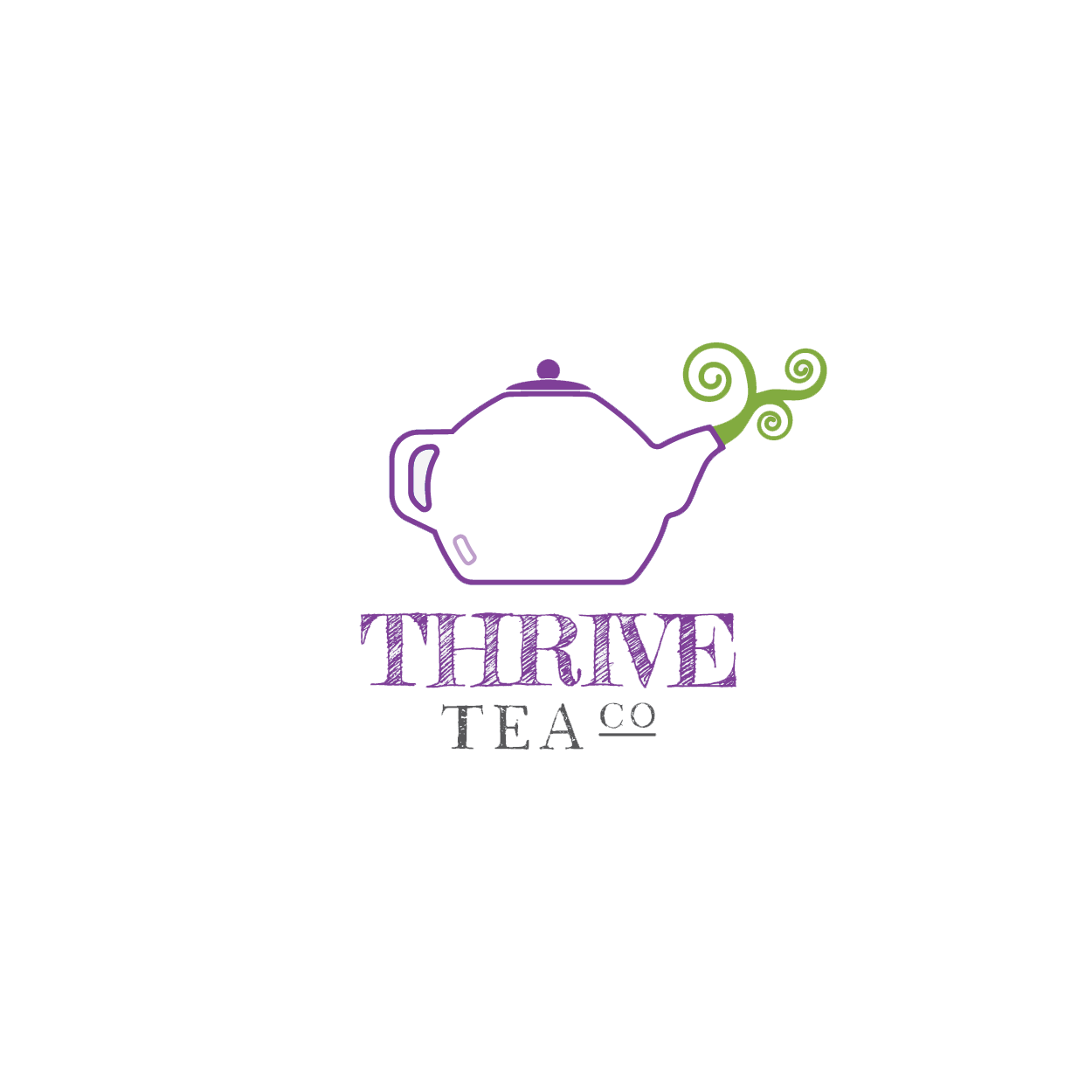 Logo concept for energy-boosting tea